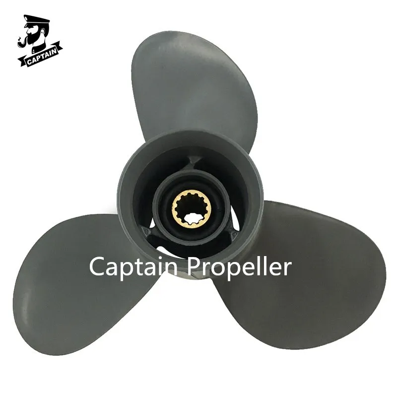 

60HP Outboard Propeller 11 3/8X12 Fit Honda Engine BF35A BF40A BF40D BF45A BF50D BF50A BF60A 13 Tooth Spline 59130-ZV5-012AH