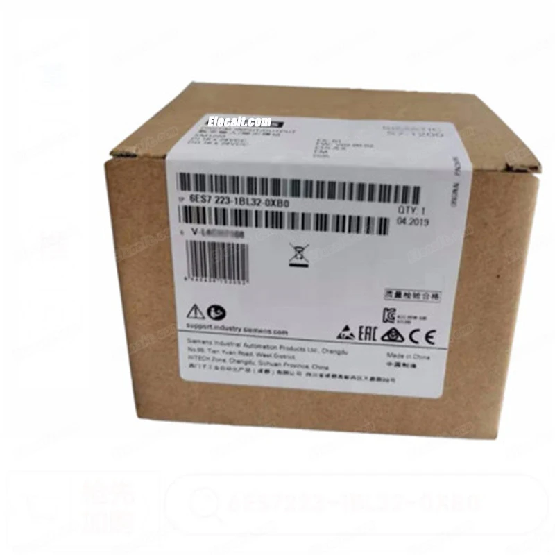 Original 6ES7223-1BL32-0XB0 6ES7 223-1BL32-0XB0 S7-1200 SM 1223, 16DI / 16DO, 16DI DC24 V S7 1200
Original 6ES7223-1BL32-0XB0 6ES7 223-1BL32-0XB0 S7-1200 SM 1223, 16DI / 16DO, 16DI DC24 V S7 1200