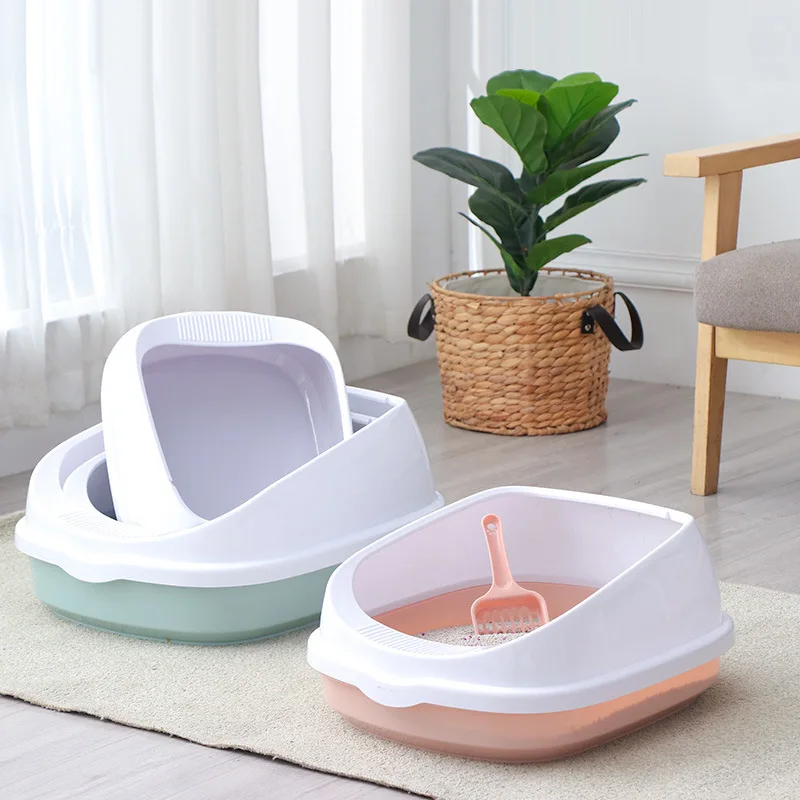 New Pet Supplies Semi-Enclosed Litter Box Splash-Proof Kitten Toilet Extra Large High Fence Deodorant Cat Shovel Dog Accessories
New Pet Supplies Semi-Enclosed Litter Box Splash-Proof Kitten Toilet Extra Large High Fence Deodorant Cat Shovel Dog Accessories