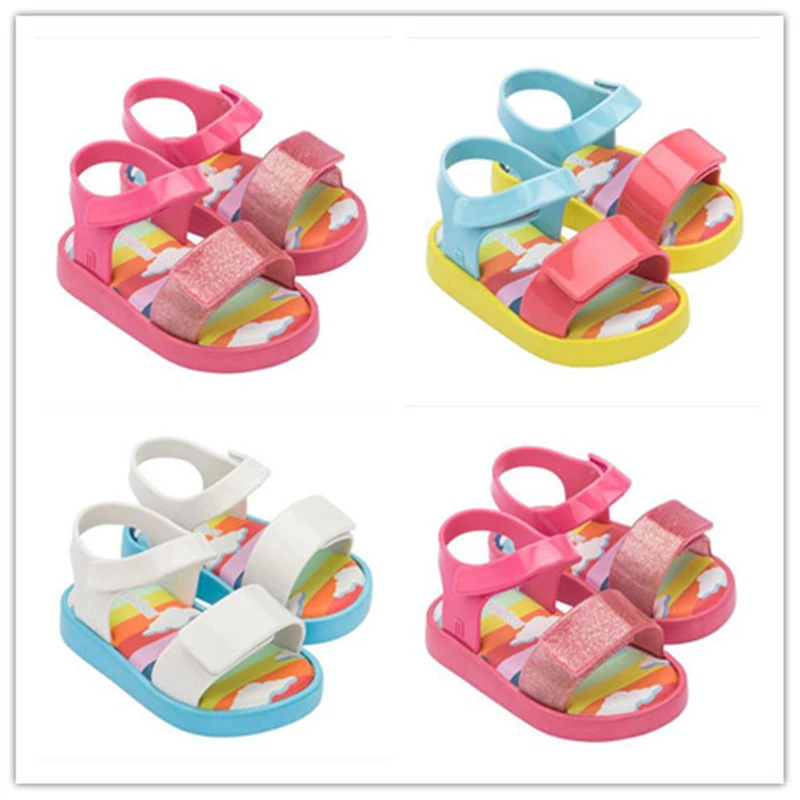 Fashion Girls Sandals Rainbow Sole Children's Beach Shoes 2022 New Summer Kids Sandals For Girls Princess Casual Shoes MN053
Fashion Girls Sandals Rainbow Sole Children's Beach Shoes 2022 New Summer Kids Sandals For Girls Princess Casual Shoes MN053