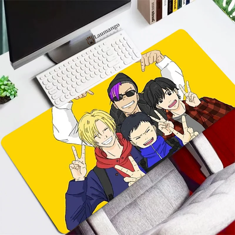 Mouse Pad Banana Fish Gaming Accessories Gamer Keyboard Desk Mat Carpet Mousepad XL 900x400 PC Computer Laptop Table Mausepad
Mouse Pad Banana Fish Gaming Accessories Gamer Keyboard Desk Mat Carpet Mousepad XL 900x400 PC Computer Laptop Table Mausepad