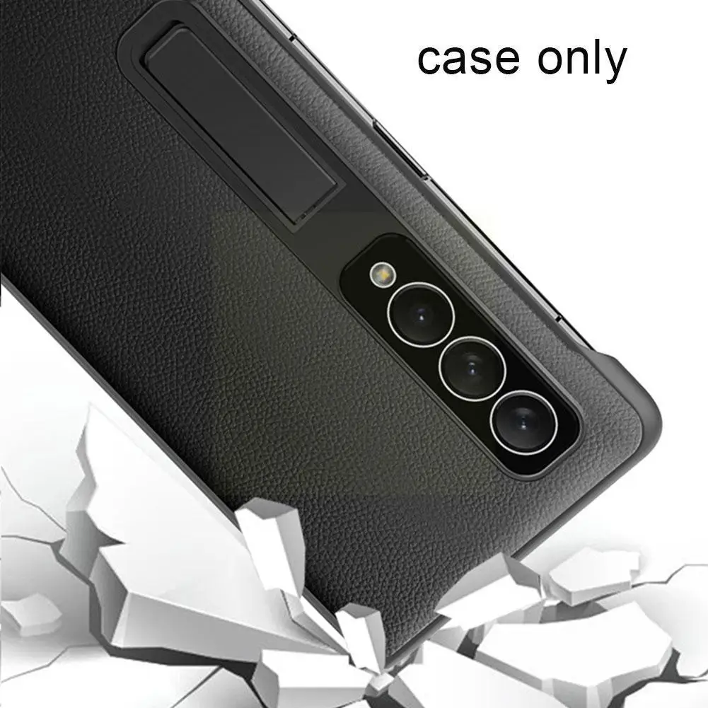 Cell Phone Case For Samsung Z Fold 3 360 Full Protection Case Bracket Leather Back Cover Luxury PU Leather Case With Holder V4H8
Cell Phone Case For Samsung Z Fold 3 360 Full Protection Case Bracket Leather Back Cover Luxury PU Leather Case With Holder V4H8