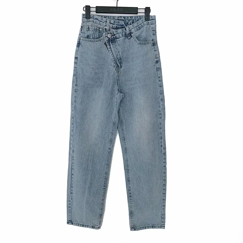 European and American Ins Style Irregular Design Pants Daddy Pants Loose Slimming Denim Mop Pants
European and American Ins Style Irregular Design Pants Daddy Pants Loose Slimming Denim Mop Pants