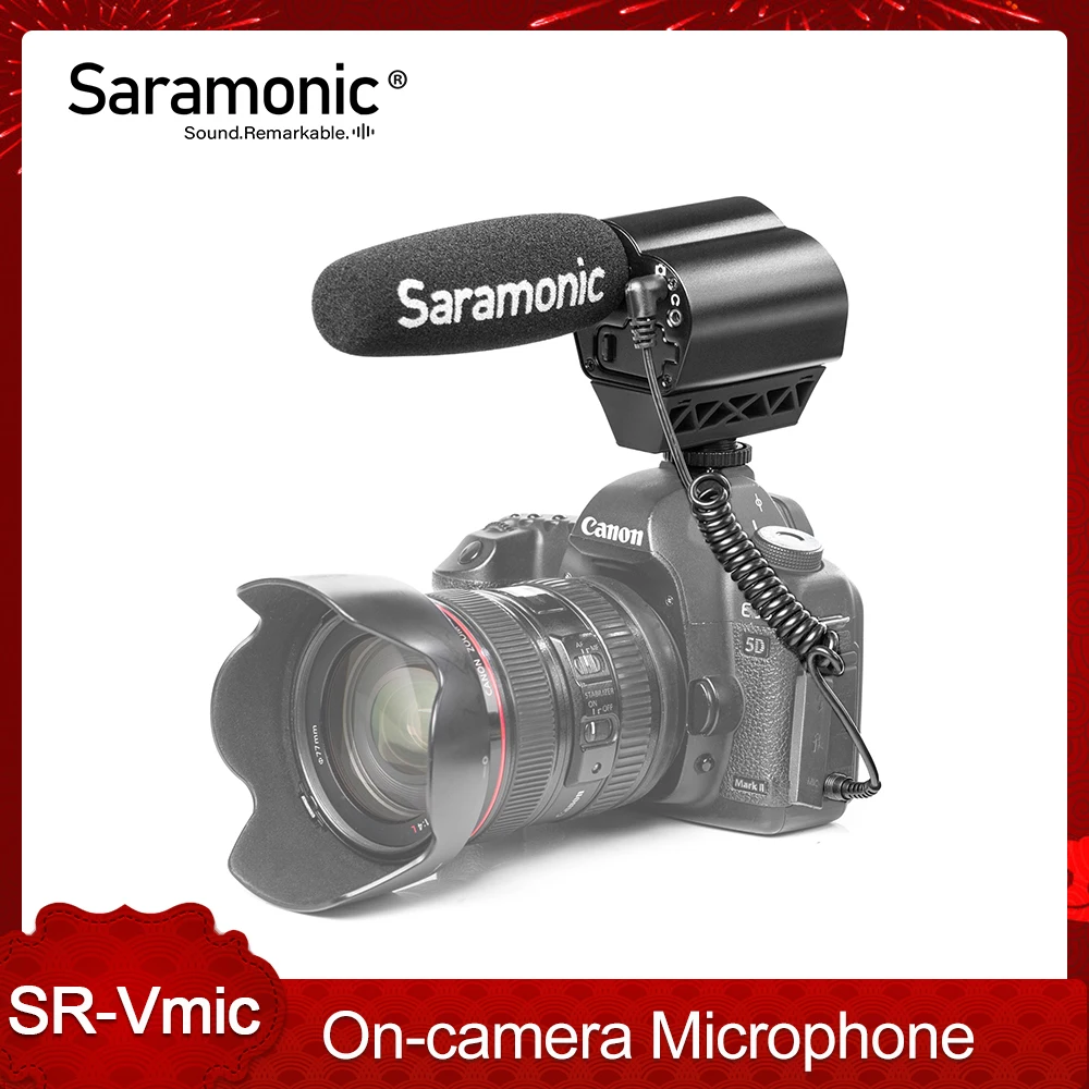 Фото Saramonic Vmic супер кардиоидное качество вещания дробовик конденсаторный