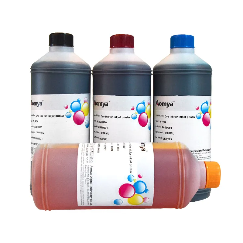 4C чернила на водной основе для принтера Epson L100/L110/L200/L800 (насыпные чернила) 1000