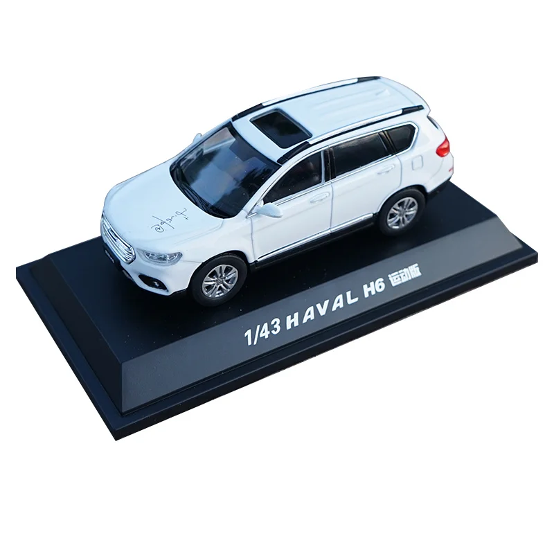 Модель литая автомобиля из сплава 1/43 Great Wall Haval H6, спортивная версия для внедорожника, коллекционная Подарочная витрина
Модель литая автомобиля из сплава 1/43 Great Wall Haval H6, спортивная версия для внедорожника, коллекционная Подарочная витрина