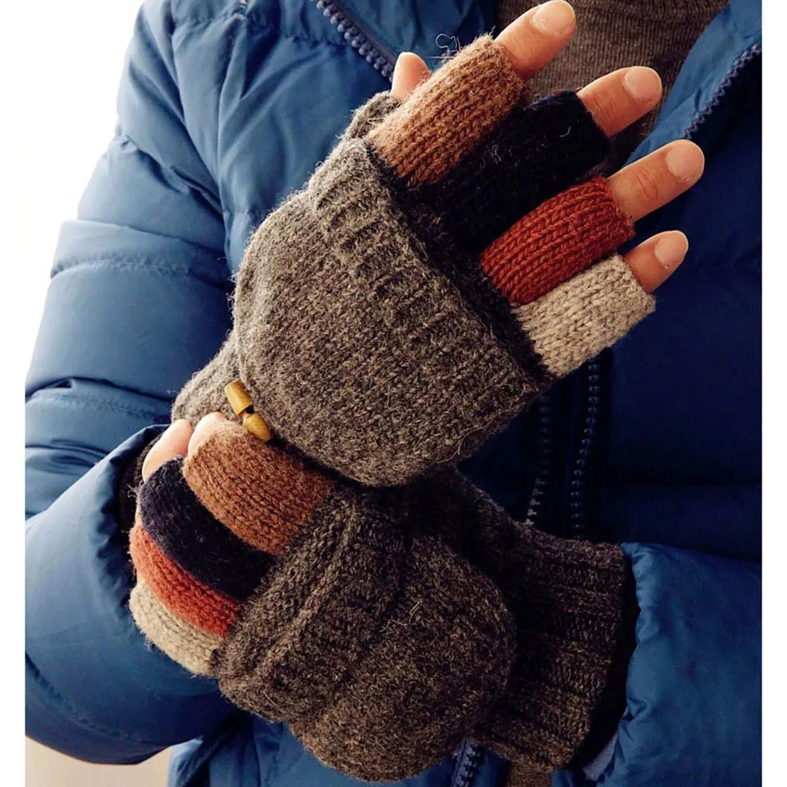 Cotton Knitted Fingerless Flip Gloves Winter Warm Flexible Touchscreen Gloves for Men Women Unisex Exposed Finger Mittens Glove
Cotton Knitted Fingerless Flip Gloves Winter Warm Flexible Touchscreen Gloves for Men Women Unisex Exposed Finger Mittens Glove