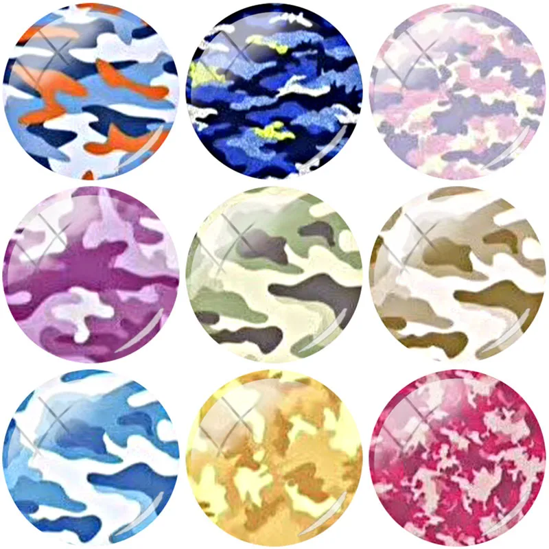 JOINBEAUTY Camouflage Texture Jewelry Findings Making 12mm/15mm/16mm/18mm/20mm/25mm Glass Cabochons Flat Back Accessories WL115
JOINBEAUTY Camouflage Texture Jewelry Findings Making 12mm/15mm/16mm/18mm/20mm/25mm Glass Cabochons Flat Back Accessories WL115