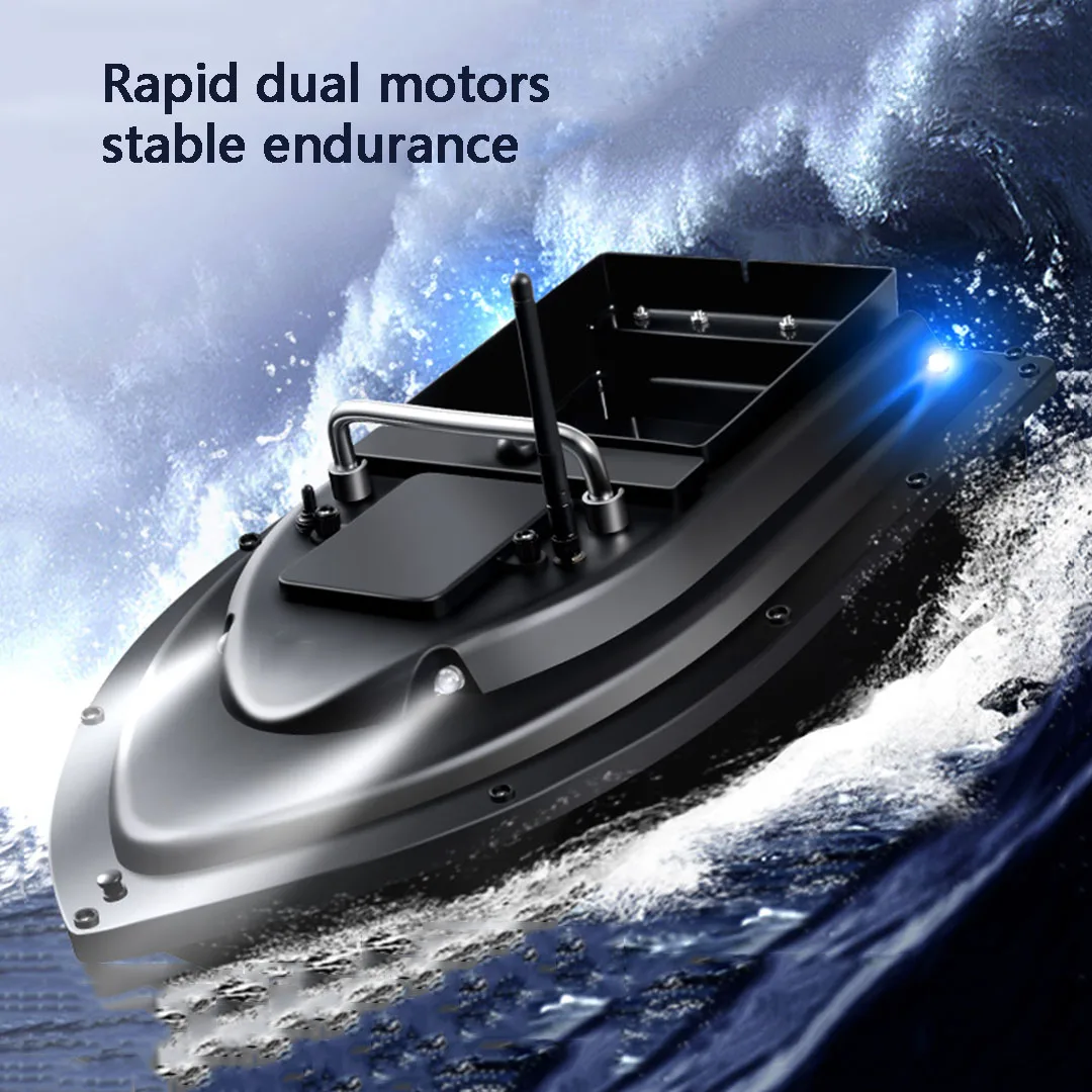 Smart Fishing Bait Boat Wireless Fish Finder Ship Fishing RC Speedboat 500M Large Fishing Net Artifact 
Smart Fishing Bait Boat Wireless Fish Finder Ship Fishing RC Speedboat 500M Large Fishing Net Artifact