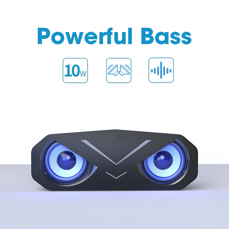 Портативная Bluetooth колонка, 3D bluetooth Звуковая Панель Светодиодный Ной подсветкой, бас, компьютерная колонка, стерео сабвуфер, Портативная коло...
Портативная Bluetooth колонка, 3D bluetooth Звуковая Панель Светодиодный Ной подсветкой, бас, компьютерная колонка, стерео сабвуфер, Портативная коло...