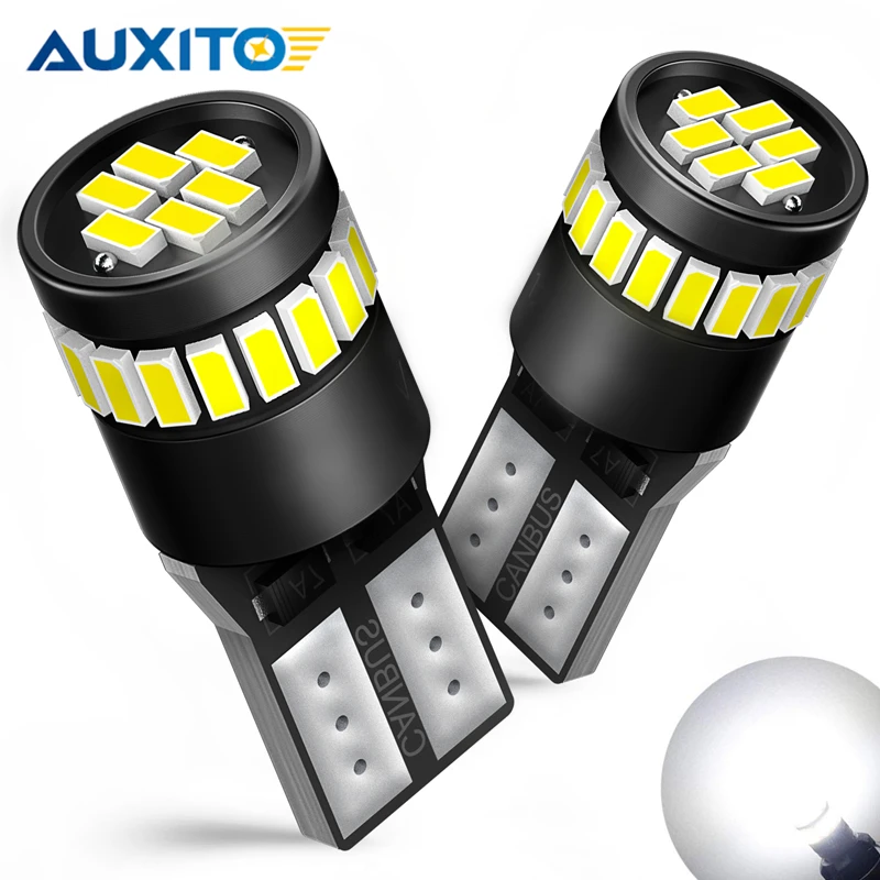 AUXITO 2Pcs T10 LED Canbus W5W Car Interior Light Bulb For Lada Vesta Granta Kalina Niva 2825 194 LED Bulb 6000k White Auto Lamp
AUXITO 2Pcs T10 LED Canbus W5W Car Interior Light Bulb For Lada Vesta Granta Kalina Niva 2825 194 LED Bulb 6000k White Auto Lamp