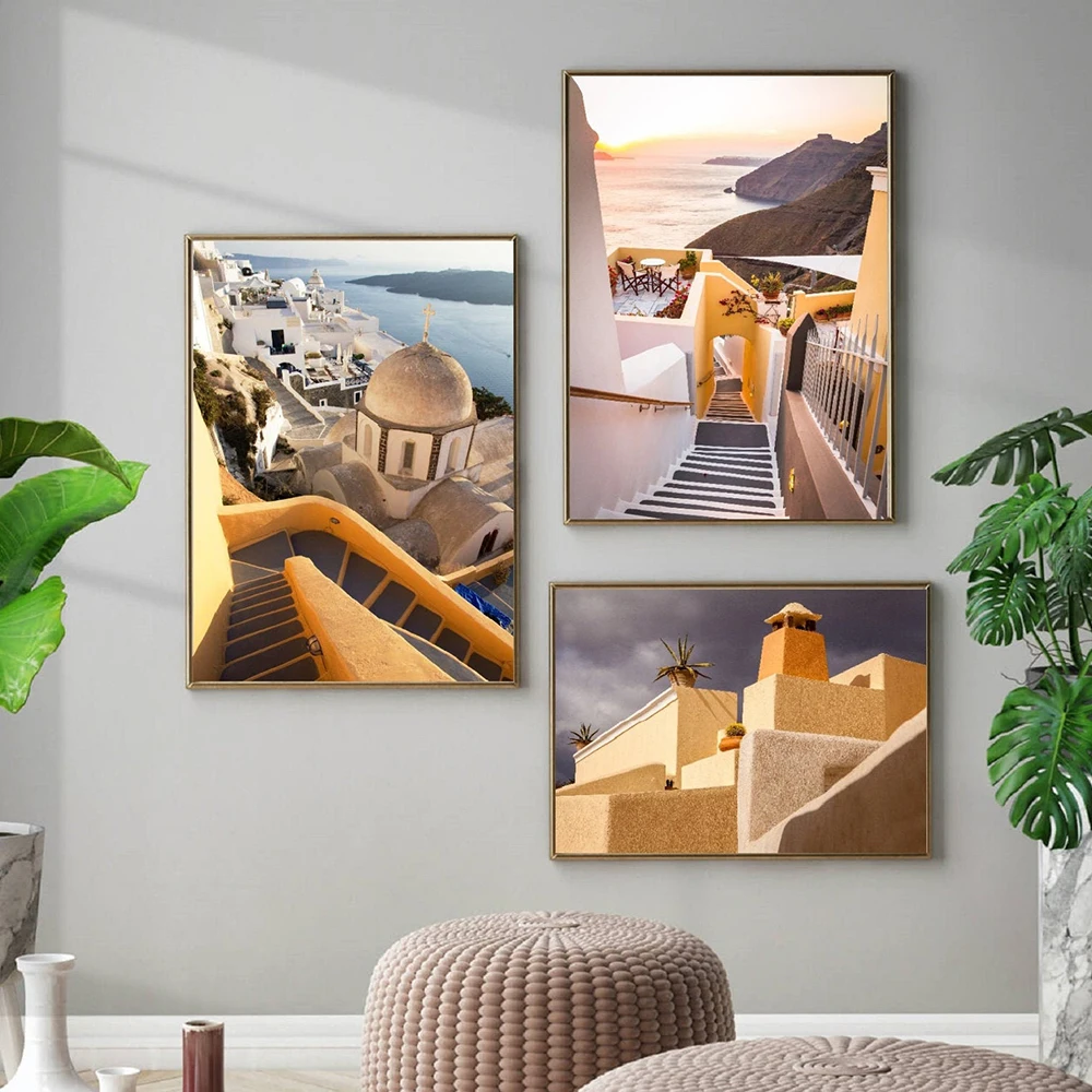 Santorini Architecture Poster Canvas Painting Art Nordic Posters and Prints Wall Pictures for Living Room Decoration Frameless
Santorini Architecture Poster Canvas Painting Art Nordic Posters and Prints Wall Pictures for Living Room Decoration Frameless