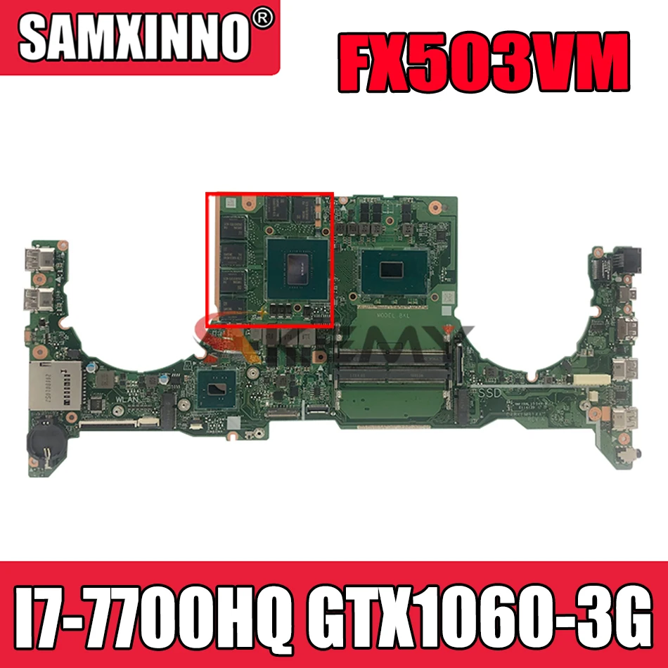 DA0BKLMBAB0 материнская плата для ноутбука Asus TUF Gaming FX503VM GL503VM FX503V GL503V протестированный Оригинал материнская плата I7-7700HQ GTX1060-3G
DA0BKLMBAB0 материнская плата для ноутбука Asus TUF Gaming FX503VM GL503VM FX503V GL503V протестированный Оригинал материнская плата I7-7700HQ GTX1060-3G