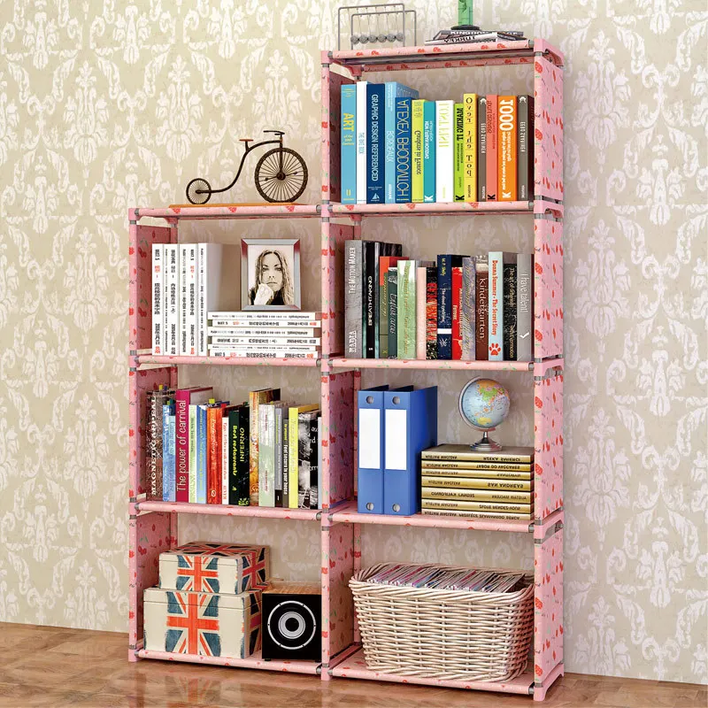 Living room study steel pipe non-woven assembly large bookcase bookshelf, multi-function rack
Living room study steel pipe non-woven assembly large bookcase bookshelf, multi-function rack