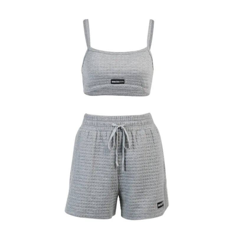 2021 Summer Women Shorts Sets Solid Women Workout Sportswear Gym Clothing Fitness Crop Top Shorts Yoga Suit Women's Sports Suit
2021 Summer Women Shorts Sets Solid Women Workout Sportswear Gym Clothing Fitness Crop Top Shorts Yoga Suit Women's Sports Suit