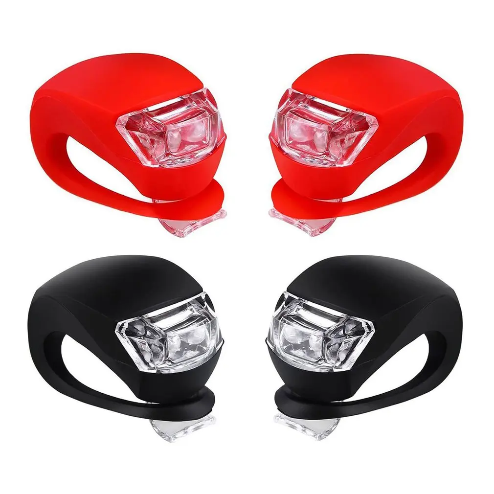 LED Silicone Bicycle Front Rear Light Set 3 Modes Waterproof MTB Mountain Road Bike Cycling Headlight Tail Warning Lamp
LED Silicone Bicycle Front Rear Light Set 3 Modes Waterproof MTB Mountain Road Bike Cycling Headlight Tail Warning Lamp