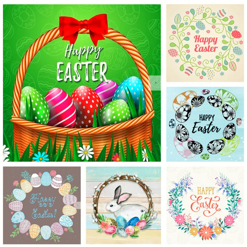 DIY Diamond Painting Easter Wreath Picture Of Rhinestones Embroidery Bunny Egg Diamond Mosaic Art Crafts Happy Easter Home Decor
DIY Diamond Painting Easter Wreath Picture Of Rhinestones Embroidery Bunny Egg Diamond Mosaic Art Crafts Happy Easter Home Decor