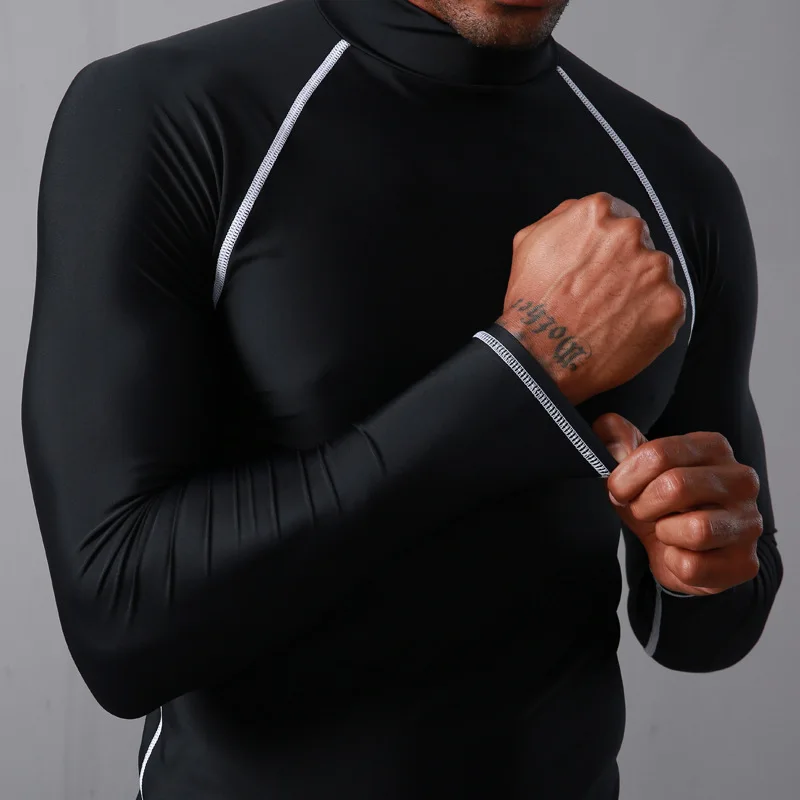 SBART Long Sleeve Rash Guard Men UV Protection Windsurf Tops Black Surf Rashguard Swim Shirts Man Swimwear Plus Size XXXXL K702 
SBART Long Sleeve Rash Guard Men UV Protection Windsurf Tops Black Surf Rashguard Swim Shirts Man Swimwear Plus Size XXXXL K702