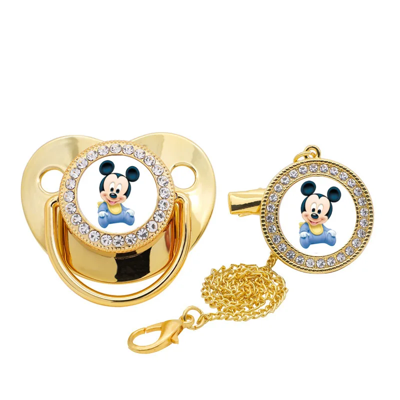 Disney Mickey Mouse Pacifiers and Accessories for Babies Click To Diamond Pacifier Chain for Newborn Baby Pacifier and Clips
Disney Mickey Mouse Pacifiers and Accessories for Babies Click To Diamond Pacifier Chain for Newborn Baby Pacifier and Clips