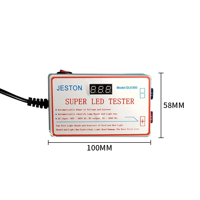 2020 NEW LED Tester 0-300V Output LED TV Backlight Tester Multipurpose LED Strips Beads Test Tool Measurement Instruments
2020 NEW LED Tester 0-300V Output LED TV Backlight Tester Multipurpose LED Strips Beads Test Tool Measurement Instruments