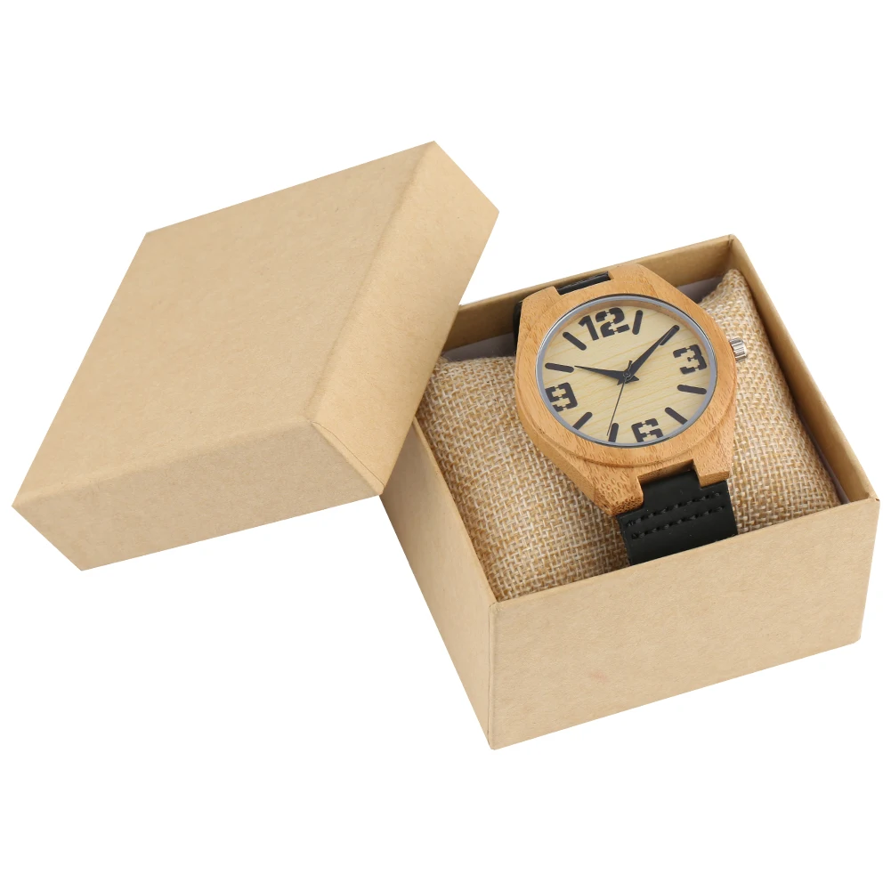 Wooden Men's Watch Leather Band Strap Quartz Analog Watch Clock Bamboo Nature Wood Men Christmas Gift Relogio Masculino
Wooden Men's Watch Leather Band Strap Quartz Analog Watch Clock Bamboo Nature Wood Men Christmas Gift Relogio Masculino