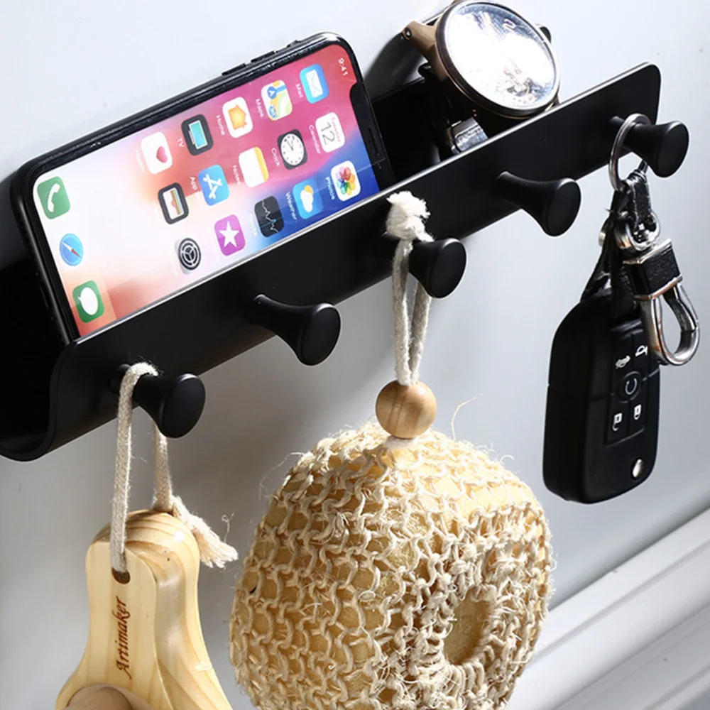 Practical Wall Mounted Hook Door Back Hat Towel Keys Hook Clothes Coats Organizer for Kitchen Bedroom Bathroom with 4 Pegs
Practical Wall Mounted Hook Door Back Hat Towel Keys Hook Clothes Coats Organizer for Kitchen Bedroom Bathroom with 4 Pegs