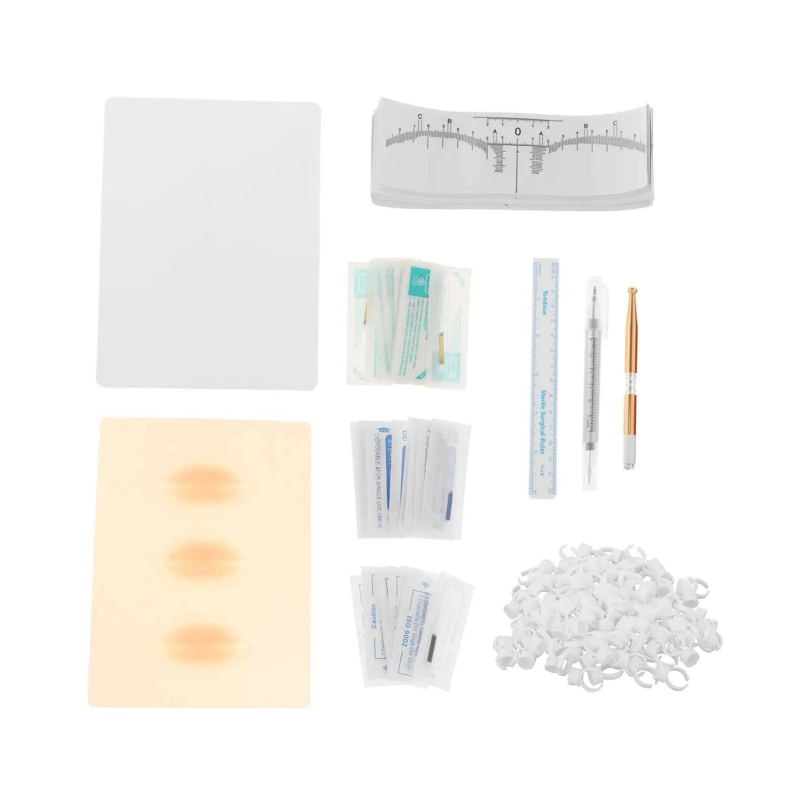 Professional Permanent Tattoo Training Kit DIY Eyebrow Tattoo Exercise Beauty Tools Set
Professional Permanent Tattoo Training Kit DIY Eyebrow Tattoo Exercise Beauty Tools Set