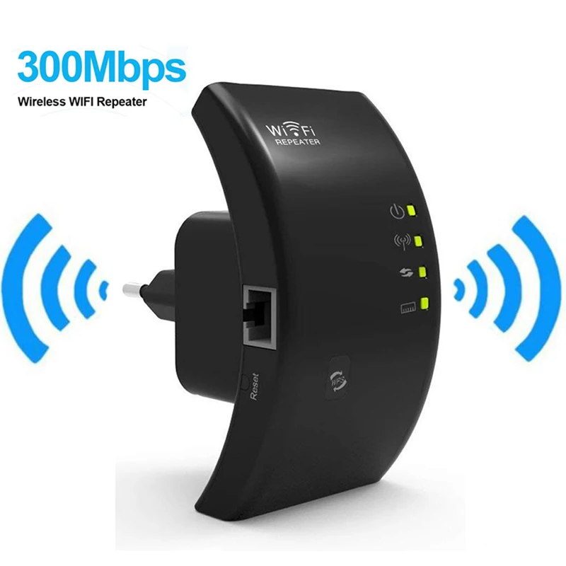 Беспроводной расширитель диапазона wi-fi ретранслятор 300 Мбит/с 2 4 ГГц усилитель