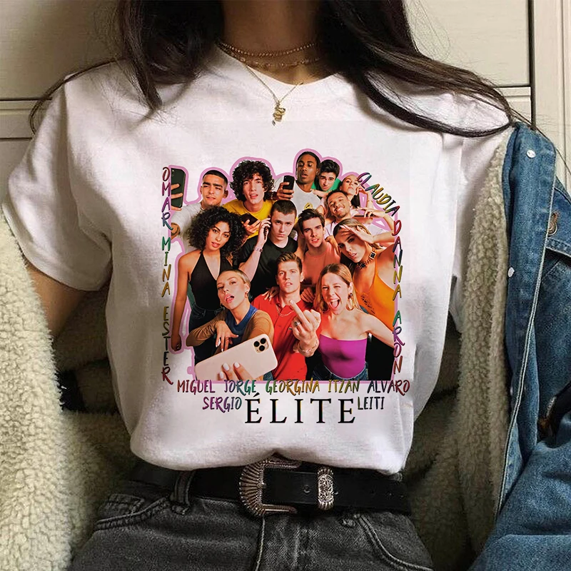 Streetwear Elite lucrecia Carla DANNA PAOLA Graphic Printed Casual t shirt Top Soft Oversized Cotton Tee Female/Man T-Shirt
Streetwear Elite lucrecia Carla DANNA PAOLA Graphic Printed Casual t shirt Top Soft Oversized Cotton Tee Female/Man T-Shirt