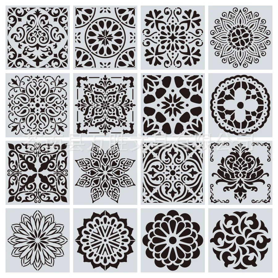15*15 Vintage flower Layering Stencils for Diy scrapbook coloring,painting stencil,home decor diy etc. Product image
15*15 Vintage flower Layering Stencils for Diy scrapbook coloring,painting stencil,home decor diy etc. Product image