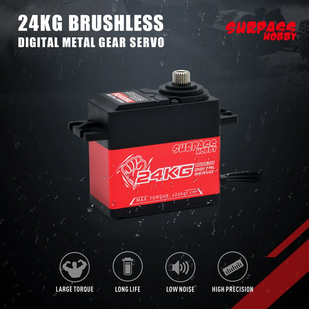 Surpass Hobby S2400Bl 24 кг сервопривод бесщеточный цифровые рулевое управление Шестерни для Квадрокоптер с дистанционным управлением Самолет Доста...
Surpass Hobby S2400Bl 24 кг сервопривод бесщеточный цифровые рулевое управление Шестерни для Квадрокоптер с дистанционным управлением Самолет Доста...