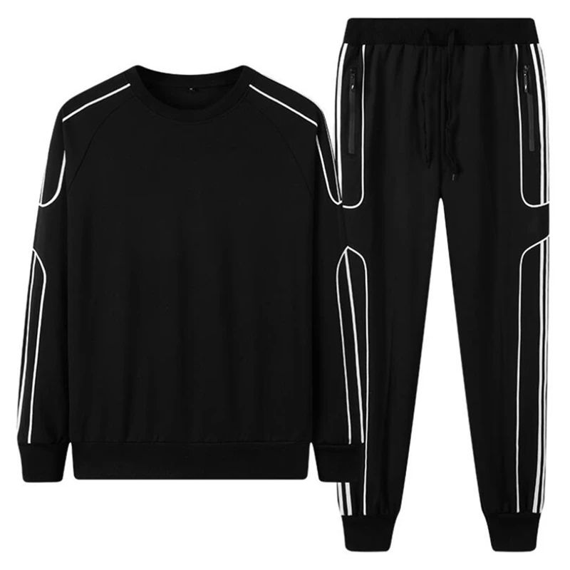 Men's Casual Tracksuit 2021 New Men's Crew Neck Hoodies + Sweatpants Two Pieces Sets Sportswear High Quality Clothing for Male
Men's Casual Tracksuit 2021 New Men's Crew Neck Hoodies + Sweatpants Two Pieces Sets Sportswear High Quality Clothing for Male