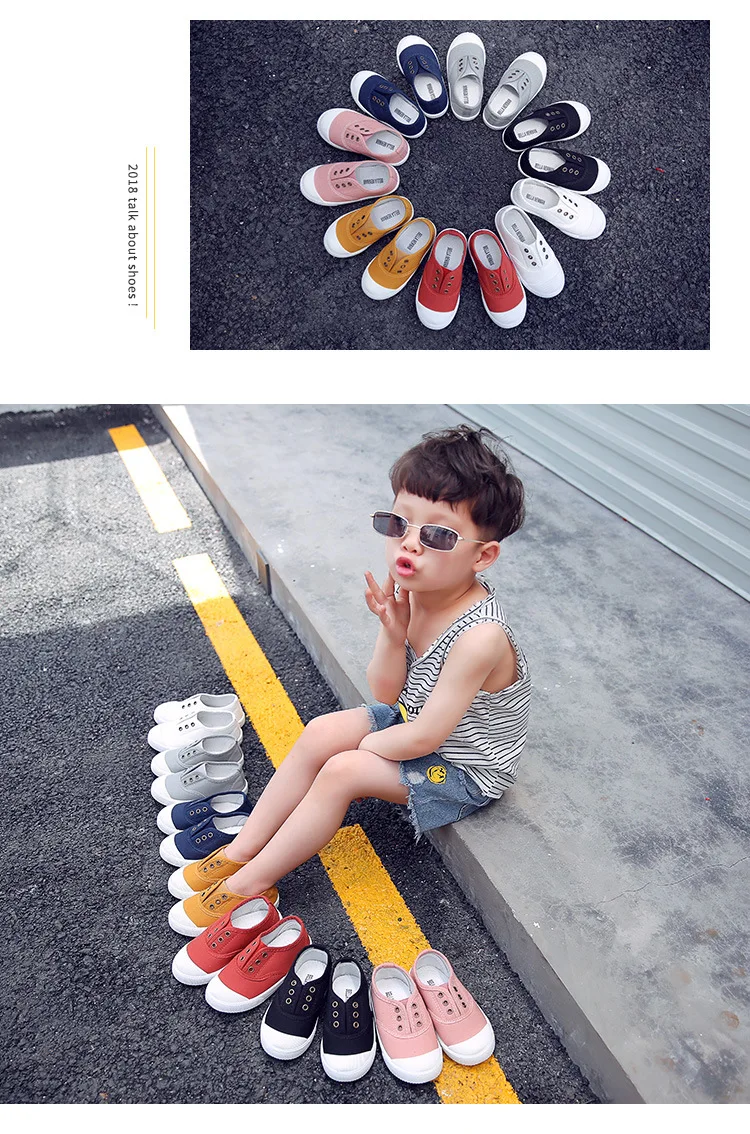 2021 Spring Summer Kids Shoes For Boys Girls Insole 13.5-18CM Candy Color Children's Casual Canvas Sneakers Soft Fashion Shoes
2021 Spring Summer Kids Shoes For Boys Girls Insole 13.5-18CM Candy Color Children's Casual Canvas Sneakers Soft Fashion Shoes