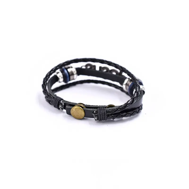 Vintage Jesus Bracelet Metal Men Bangle Goth Jewelry Leather Bracelets Christian Religion Men's Fashion Jewelry Gift Accessories
Vintage Jesus Bracelet Metal Men Bangle Goth Jewelry Leather Bracelets Christian Religion Men's Fashion Jewelry Gift Accessories