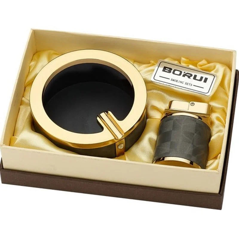 High-end Boutique Log Ashtray with Lighter Set Business High Firepower Lighter Ashtray Set Tobacco Accessories Gadgets for Men
High-end Boutique Log Ashtray with Lighter Set Business High Firepower Lighter Ashtray Set Tobacco Accessories Gadgets for Men