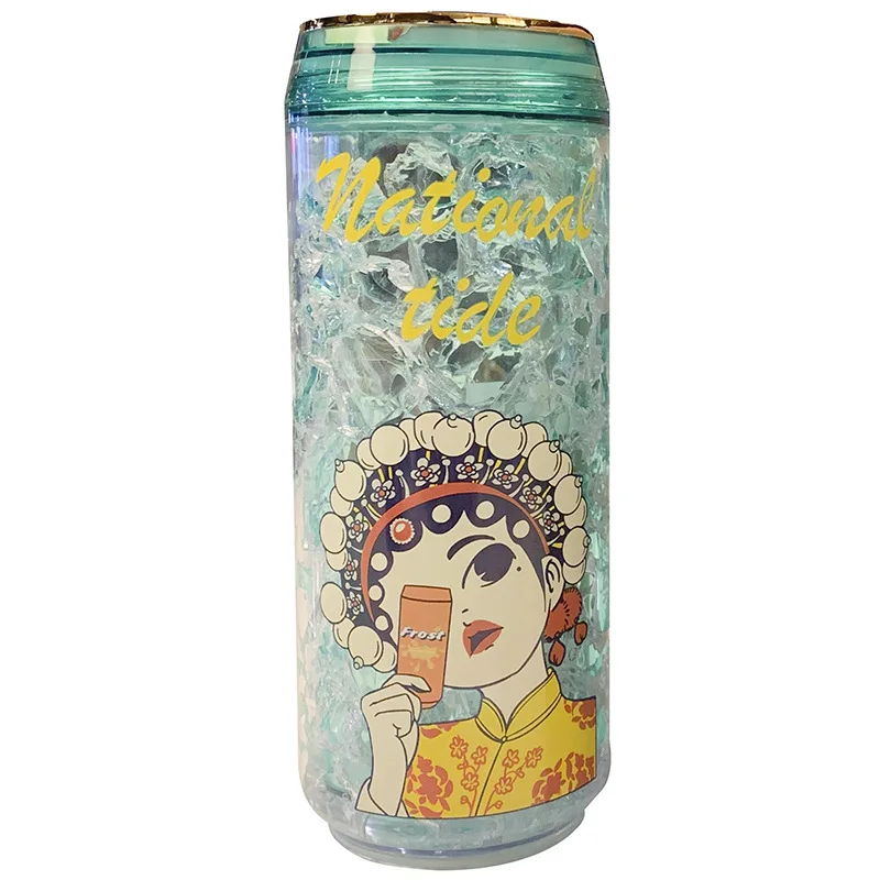 Plating Cover Summer Cold Drink Cup Cans Peking Opera Girl Double Student Drinking Cup Kawaii Water Bottle with Straw
Plating Cover Summer Cold Drink Cup Cans Peking Opera Girl Double Student Drinking Cup Kawaii Water Bottle with Straw