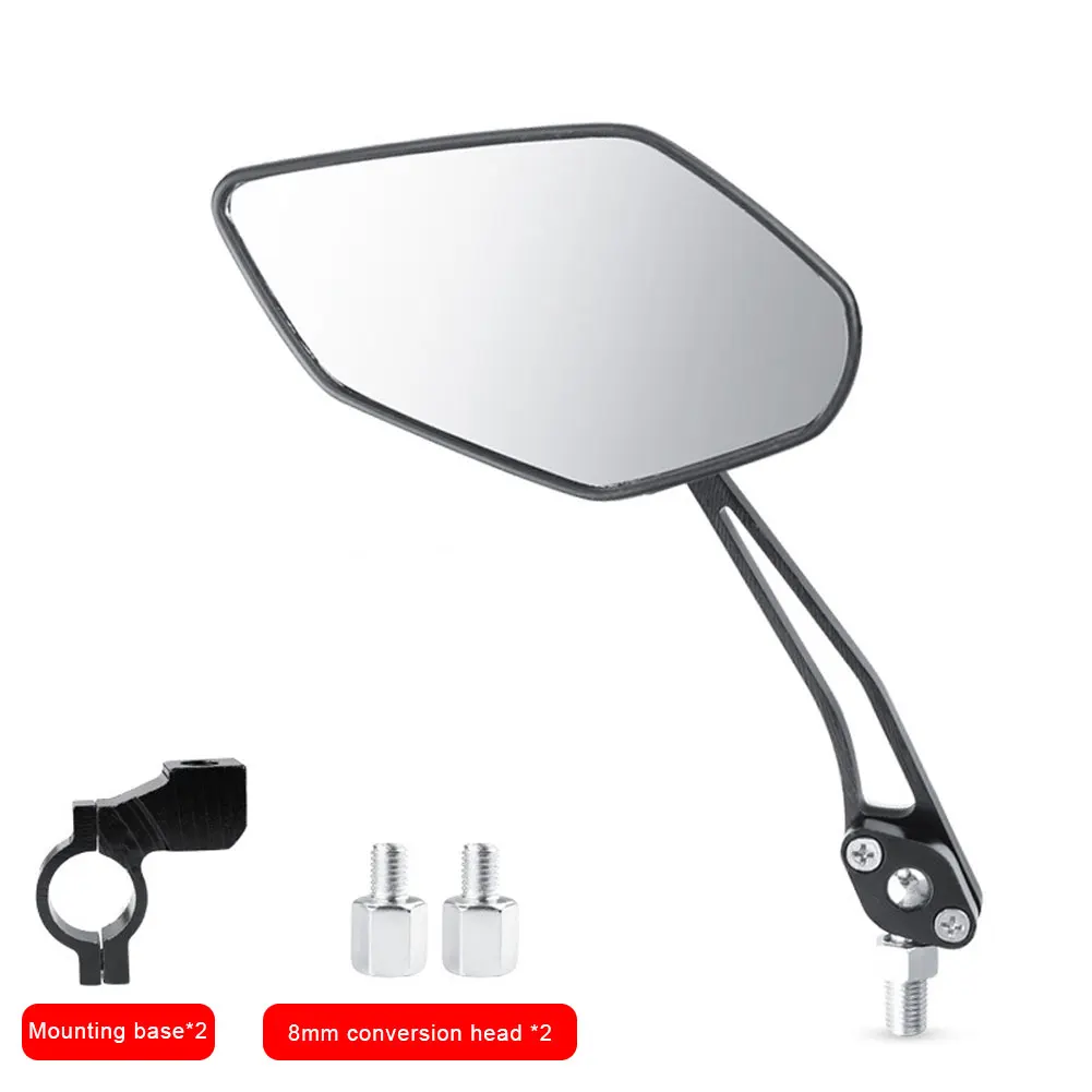 Bicycle Rear View Mirror Glass Wide Range Of Visibility Reflector Outdoor Mountain Bike Electric Car Safety Adjustable Mirrors
Bicycle Rear View Mirror Glass Wide Range Of Visibility Reflector Outdoor Mountain Bike Electric Car Safety Adjustable Mirrors