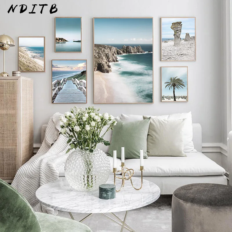 Ocean Sea Beach Bridge Canvas Poster Nordic Nature Seascape Wall Art Print Painting Scandinavian Living Room Decoration Picture
Ocean Sea Beach Bridge Canvas Poster Nordic Nature Seascape Wall Art Print Painting Scandinavian Living Room Decoration Picture