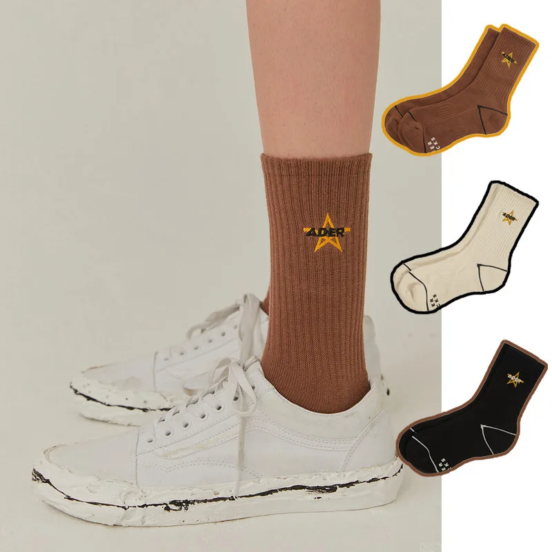 Korea Style ADER Socks Men Women Hip Hop Street Style Embroidery Skate/Basketball/Skateboard Towel Bottom Sock Wholesale
Korea Style ADER Socks Men Women Hip Hop Street Style Embroidery Skate/Basketball/Skateboard Towel Bottom Sock Wholesale