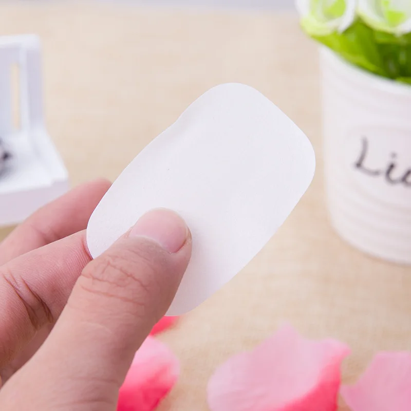 20 PCS/Box Travel Hand-washing Soap Paper Multifunctional Sliced Cleaning Paper Disposable Boxed Mini Soap Clean Tools
20 PCS/Box Travel Hand-washing Soap Paper Multifunctional Sliced Cleaning Paper Disposable Boxed Mini Soap Clean Tools