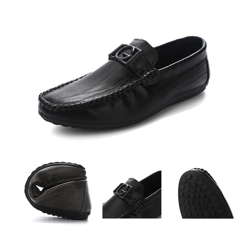 Men's Ultralight Leather Casual Shoes Men's Loafers Moccasin Breathable Non-slip Black Driving Shoes Lazy Soft Flat Shoes
Men's Ultralight Leather Casual Shoes Men's Loafers Moccasin Breathable Non-slip Black Driving Shoes Lazy Soft Flat Shoes