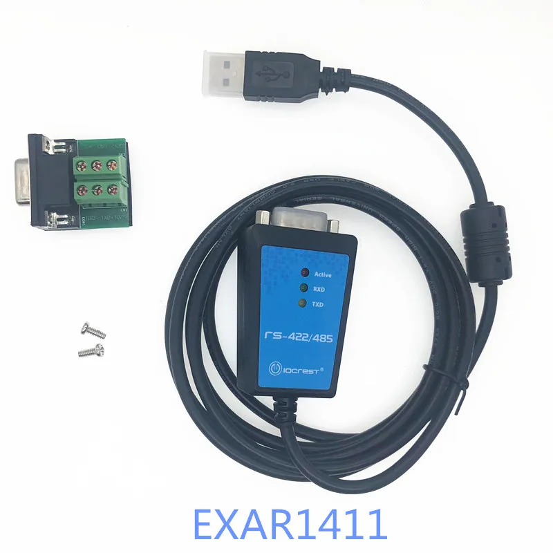 USB 2 0 для последовательной фотолампы/422/485 фотолампы конвертер EXAR1411 чипы 1 8 m |