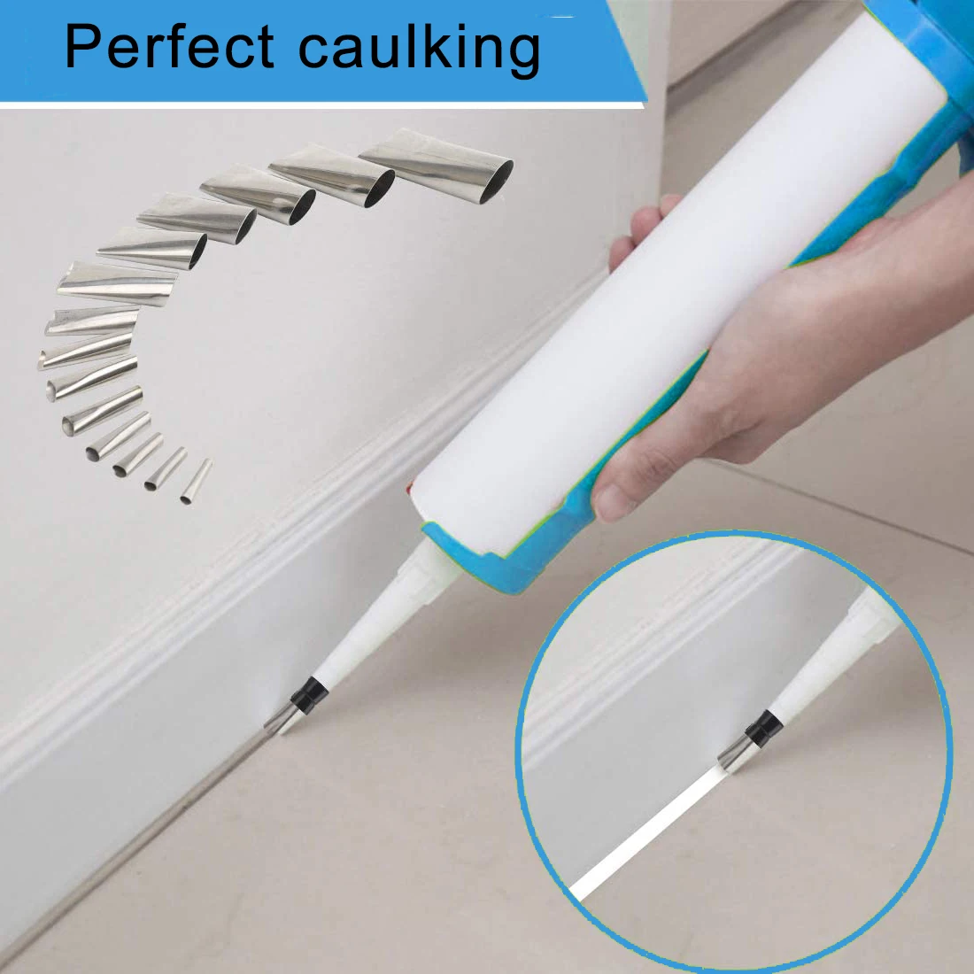 16*Silicone Caulking Finisher Tool And Scraper Set Nozzle Spatulas Filler Screwdriver Hand Tools Set Accessories Parts
16*Silicone Caulking Finisher Tool And Scraper Set Nozzle Spatulas Filler Screwdriver Hand Tools Set Accessories Parts