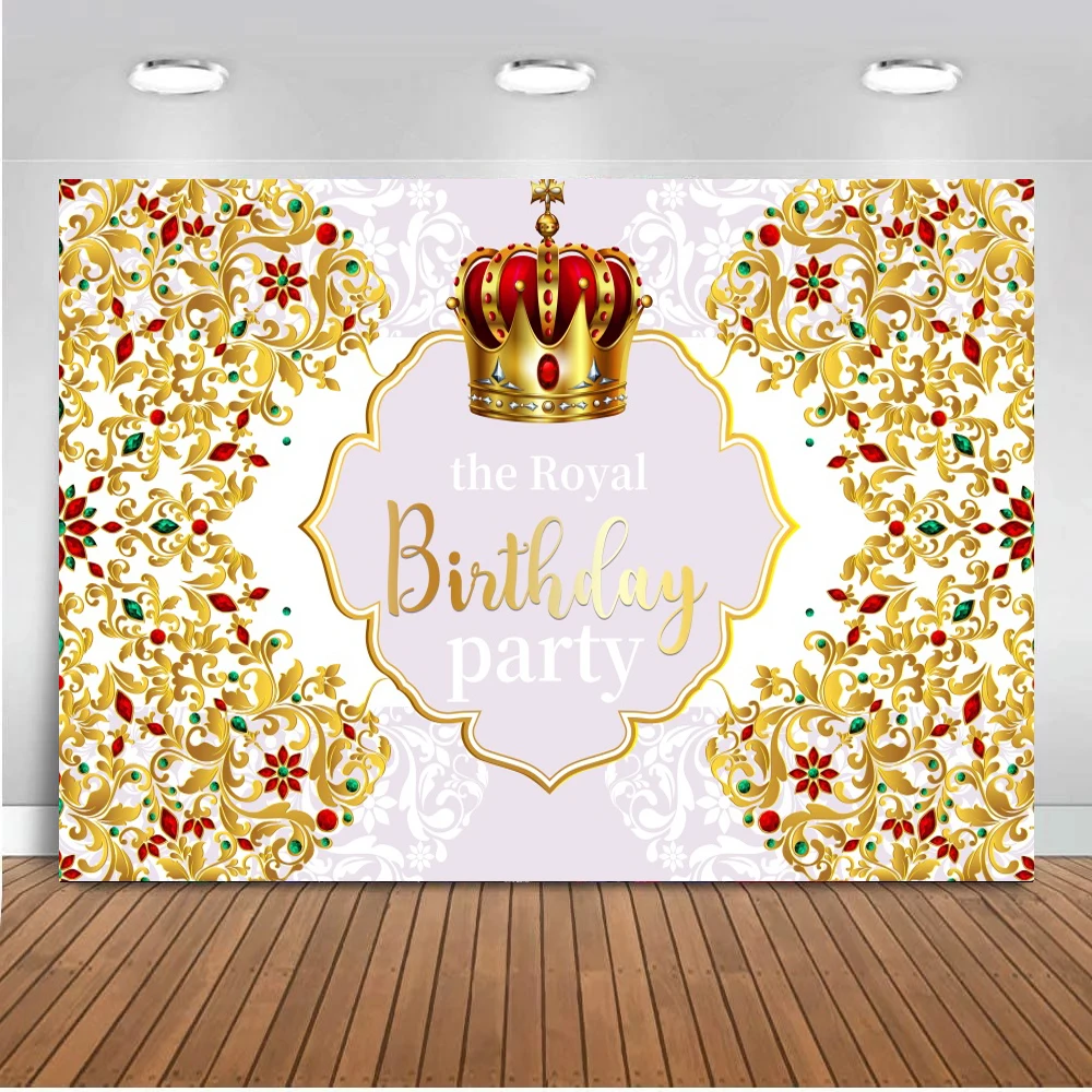 Royal Crown Prince Newborn Baby Shower Backdrop For Photography Gold Glitter Background For Photo Studio Supplies Party Decor
Royal Crown Prince Newborn Baby Shower Backdrop For Photography Gold Glitter Background For Photo Studio Supplies Party Decor