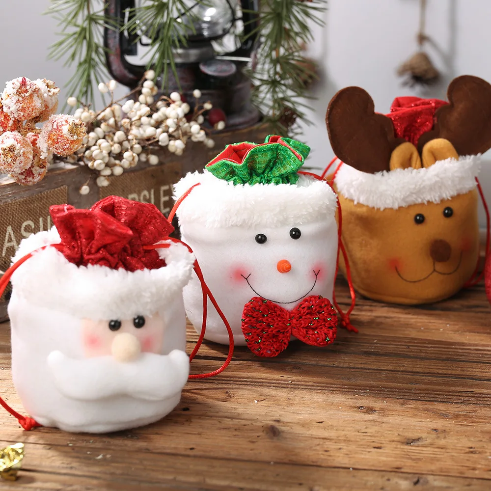 1pcs Snowman Santa Claus Elk Pattern Christmas Hanging Decoration Supplies Linen Drawstring Candy Bags Children Gift Bag
1pcs Snowman Santa Claus Elk Pattern Christmas Hanging Decoration Supplies Linen Drawstring Candy Bags Children Gift Bag