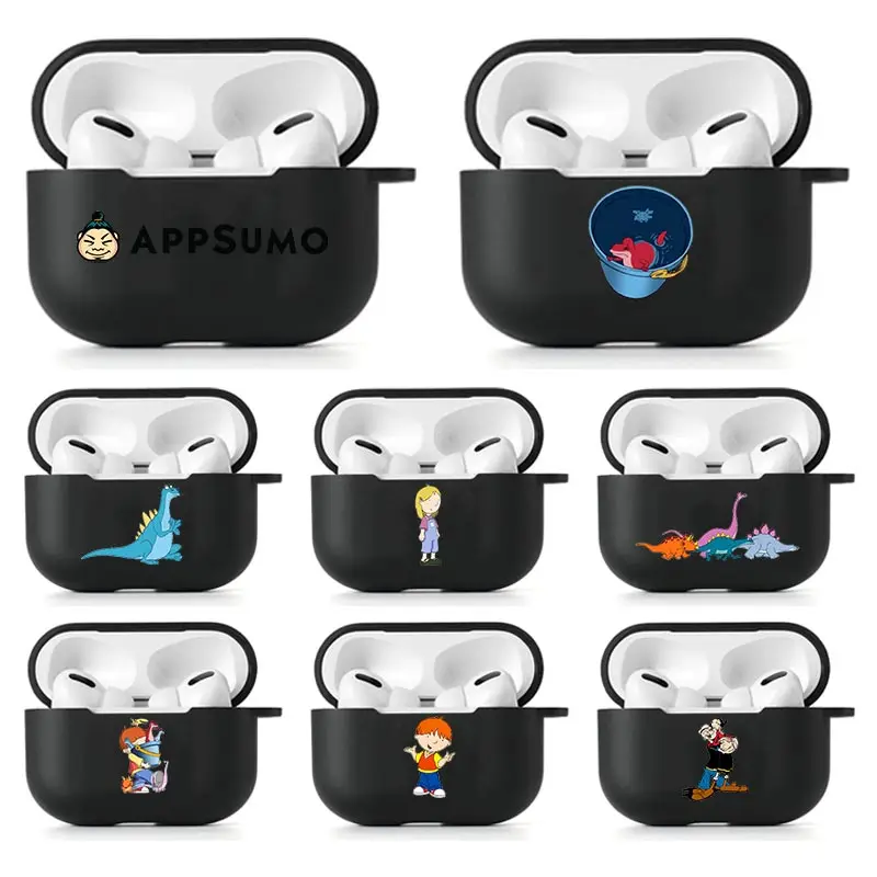Чехол для наушников Apple AirPods Pro, силиконовый беспроводной черный мягкий чехол с Bluetooth и динозавром Диснея
Чехол для наушников Apple AirPods Pro, силиконовый беспроводной черный мягкий чехол с Bluetooth и динозавром Диснея