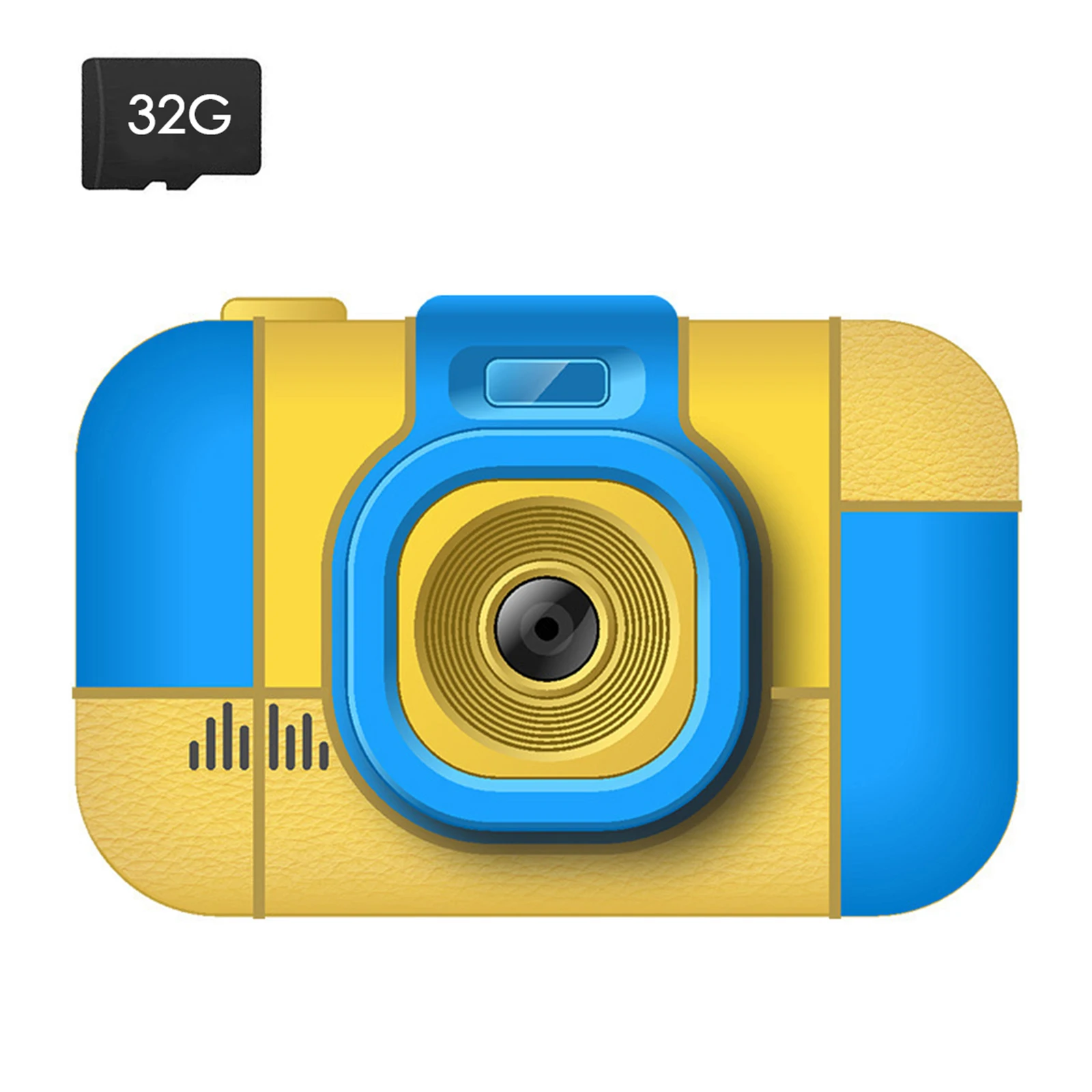 Kids Camera Dual Lens Digital Video Camcorder 2.4" IPS Screen Portable DV With 32GB Memory Card
Kids Camera Dual Lens Digital Video Camcorder 2.4" IPS Screen Portable DV With 32GB Memory Card