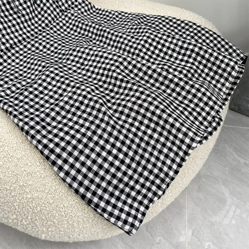 2021 Summer New Arrival Ladies Sweet White Plaid Printed Short Sleeve Elegant Blackless Linen Dresses
2021 Summer New Arrival Ladies Sweet White Plaid Printed Short Sleeve Elegant Blackless Linen Dresses