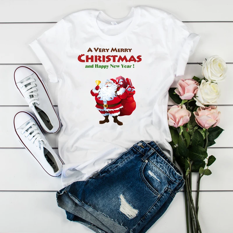 Women Lady T Shirt Merry Christmas Deer Printed Tshirt Ladies Short Sleeve Tee Shirt Women Female Tops Clothes Graphic T-shirt
Women Lady T Shirt Merry Christmas Deer Printed Tshirt Ladies Short Sleeve Tee Shirt Women Female Tops Clothes Graphic T-shirt
