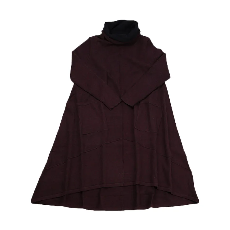 Knitted Cashmere Blend Dress Autumn Winter Women's Warm Thick Turtleneck Sweater Dress Female Long Sleeve Jumpers
Knitted Cashmere Blend Dress Autumn Winter Women's Warm Thick Turtleneck Sweater Dress Female Long Sleeve Jumpers